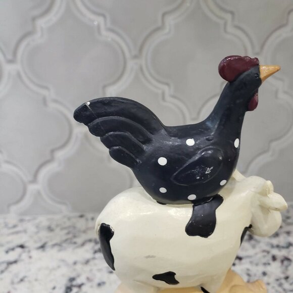 Maison Rouge Friends Farmyard Stacked Animals Sheep Pig Cow Chicken Figurine - Picture 5 of 8